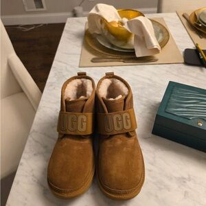 UGG Tan Suede Ankle Boots